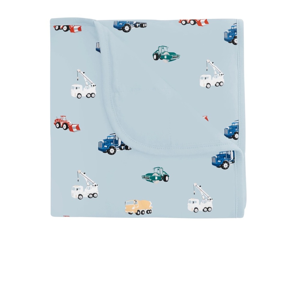 Kyte baby blanket - construction print